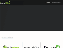 Tablet Screenshot of investtools.com.br
